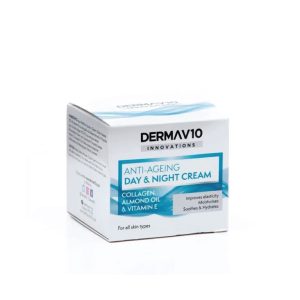 Derma V10 Innovation Day and night cream collagen