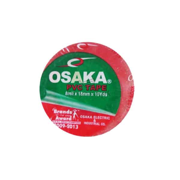 Osaka PVC Tape Red (18 mm)