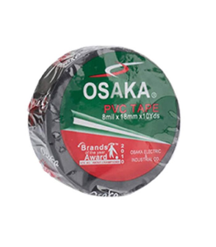 Osaka PVC Tape Black (18 mm)