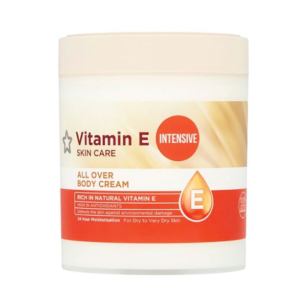 vitamin e skin care all over body cream