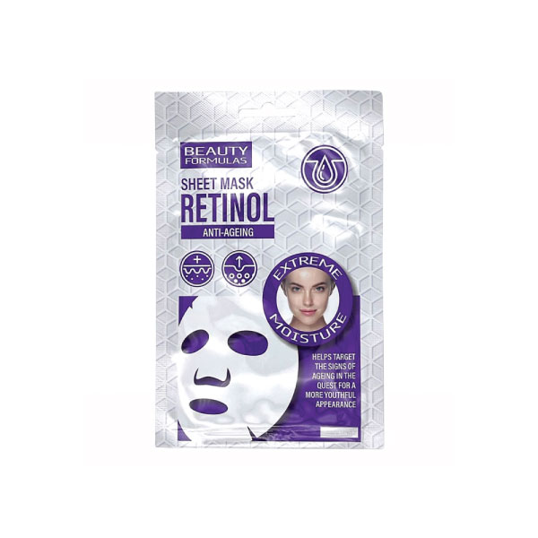 Beauty formulas Retinol sheet mask