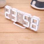 3d Led Digital Wall Alarm Clock