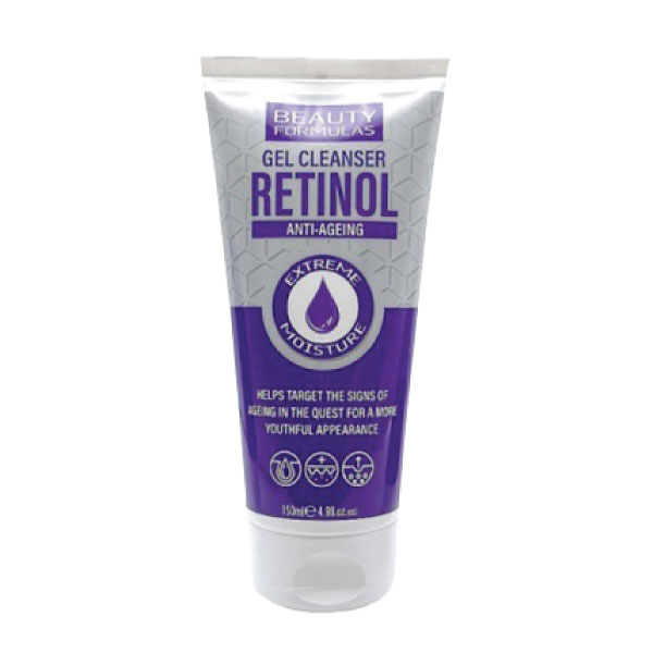 Beauty Formulas Retinol Anti-Ageing Gel Cleanser 150ml