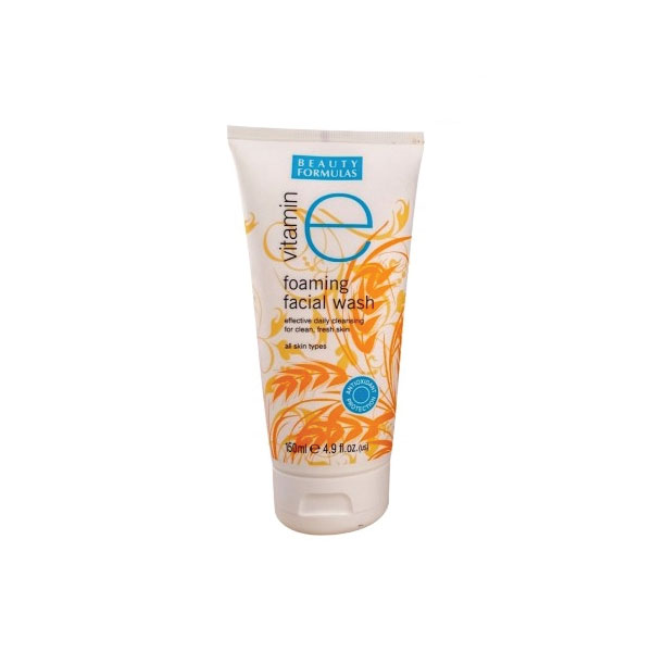 Beauty Formulas Vitamin E Foaming Facial Wash