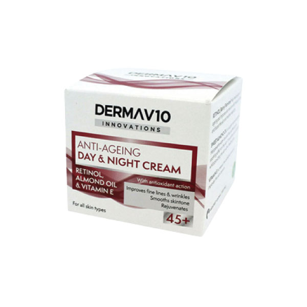 Dermav10 Innovations Anti-Ageing Day Night Cream