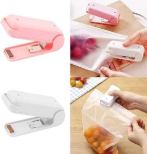 Mini Sealing Machine Food Snack Clip Heat Sealer Dounp