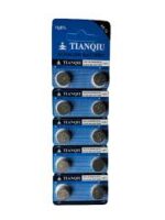 Tianqiu AG13/LR44 1.55V Button Cell Battery 1 Pieces